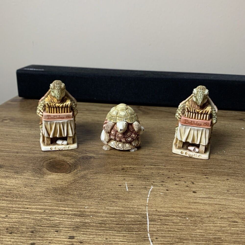 Harmony Kingdom Wishful Thinking (2) & Shell Game Turtles Trinket Boxes